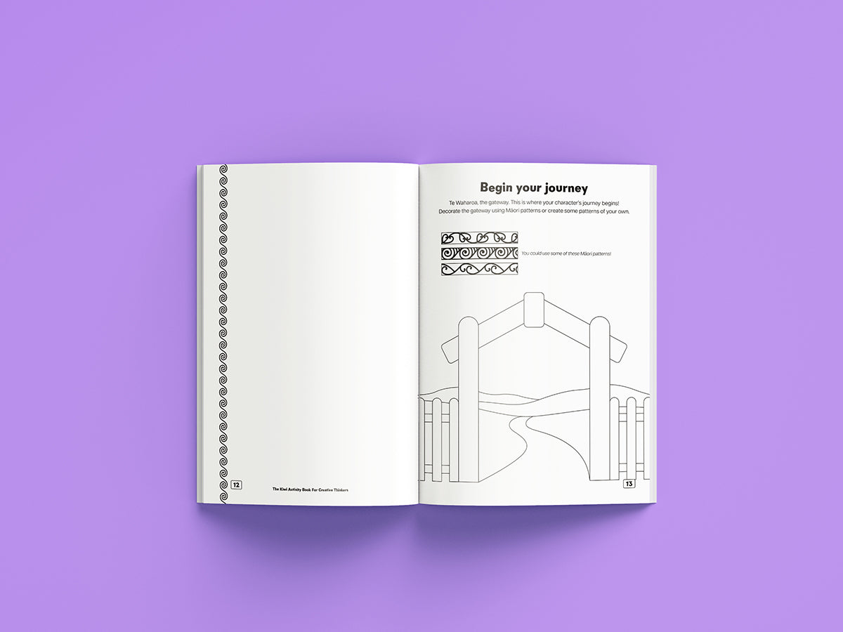 The Kiwi Activity Book For Creative Thinkers