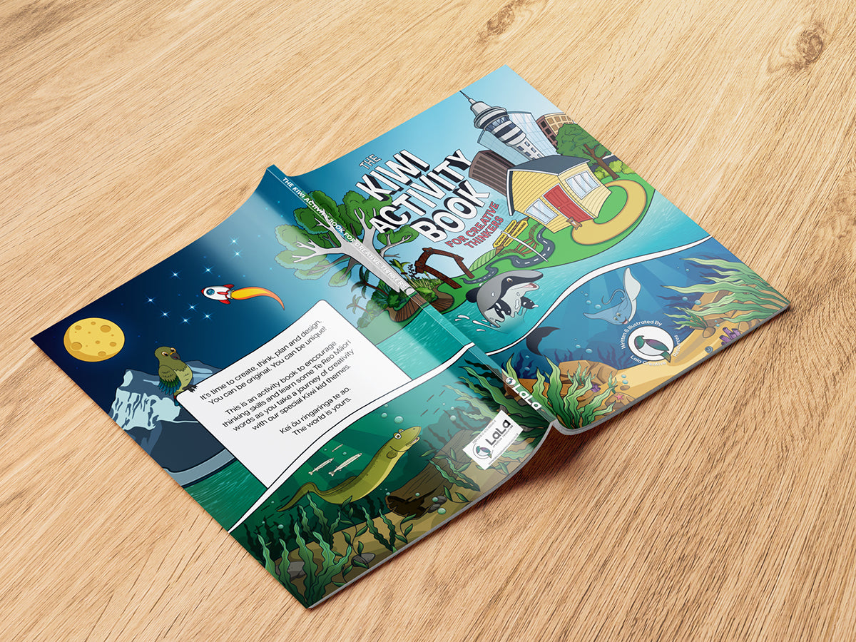 The Kiwi Activity Book For Creative Thinkers